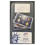 2008 Us Mint 14 Coin Proof Set
