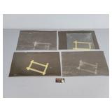 Lot Of 4 Lunar Photographs