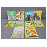 10x The Bid Assorted Older Little Golden Books