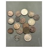 Lot Of Old Collector Coins