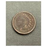 1863 Copper Nickel Indian Cent