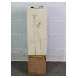 Glazed Pottery Display Column