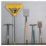 5x The Bid Assorted Yard Tools Kobalt Tru Temper