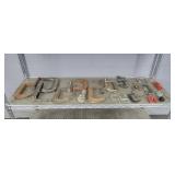 17 Piece Lot Of Metal Clamps