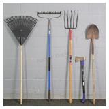5x The Bid Assort. Yard & Garden Tools
