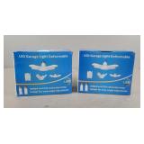 2x The Bid Led Garage Light Deformable