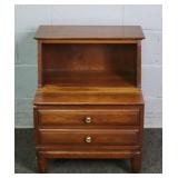 Willett Transitional Mid Century Modern Nightstand