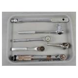 Lot Socket Tools Ratchets Breaker Bar & More