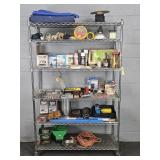 Large Lot Garage Items- Rack Not Included
