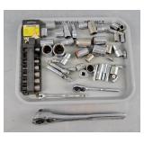 Assortment Of Craftsman Sockets & More