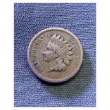 1859 Copper Nickel Indian Cent