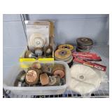 Lot Of Assorted Cutting Wheels & Wire Brush Bits