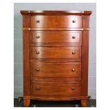 Broyhill 5 Drawer Cherry Tall Chest