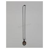 Sterling Silver Necklace And Pendant