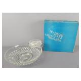Indiana Glass Diamond Point Chip & Dip