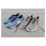 2x The Bid Asics & Nike 14w Shoes