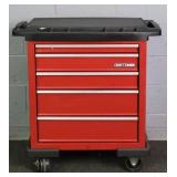 Craftsman 5 Drawer Rolling Tool Chest W/ Work Top
