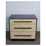 Univ Furn 3 Drawer Calloway Bedside Stand