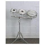Remo 10, 8 & 6" Roto Toms On Stand