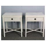 2x The Bid Univ. Polish Stone Top Night Stand