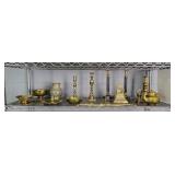 14x Bid Assorted Brass