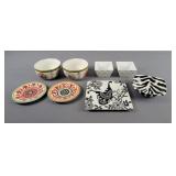8 Pc 222 Fifth & More Decorative China Pieces