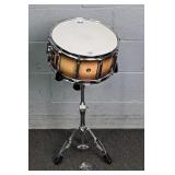 Pearl Masters Maple Snare Drum On Pdp Stand