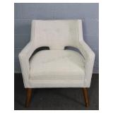 E&e Mid Century Modern Style Upholstered Arm Chair