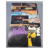Lot Of 15 Asst Vintage Rock & Metal Vinyl Albums