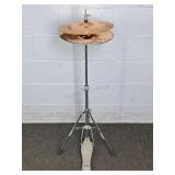 Zildjian 14" Hi Hat Cymbals On Mapex Stand