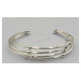 Sterling Silver Cuff Bracelet 12.9g