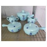 5 Pc Cronin Cameron Blue Tulip