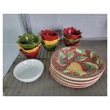 15 Pc Assorted Pier 1 Dinnerware
