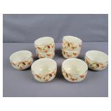 8 Pc Halls Superior Jewel T Bowls