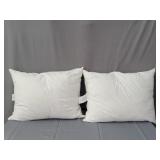 2x Bid High Quality White Bed Pillows