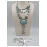 Southwestern Theme Jewelry Lot