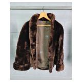 Vintage Mouton Lanb Fur Coat