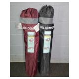 2x The Bid Magellan 400lb Cap Folding Camp Chairs