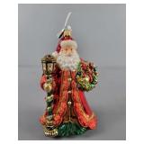 Mercury?  Glass Father Santa Ornament