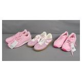 3x Bid Steve Madden  Reebok & More Pink Sneakers