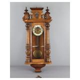 Antique Wall Clock - See Info Photo For Details
