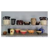 15x Bid Assorted Pottery