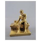 Phil Mfg Co Replica Bronze Lincoln Statue