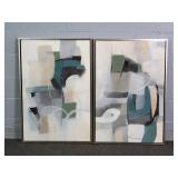 2x Bid Olivia Sauvignon Blanc1 & 2 Abstract Prints