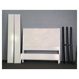 Universal Queen Size Painted Wood Bed