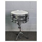 Mapex 15" Chrome Venus Snare Drum On Stand