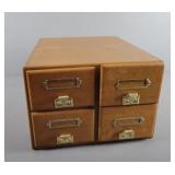 4 Drawer Card Catalog