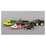 5 Pc Tonka And More Trucks