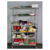 Kitchen Items Lot- Rack Not Included