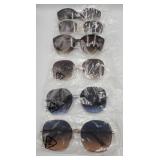 6 New Nanette Ladies Sunglasses